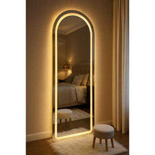 Espelho Janela Led Jateado Bivolt Decorativos Luxo Quente_3000K Branco_6000K e Neutro_4000k Closet em Oferta na Shopee