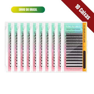 KIT 10 CAIXAS NAGARAKU Y VOLUME BRASILEIRO CURVATURA D em Oferta na Shopee