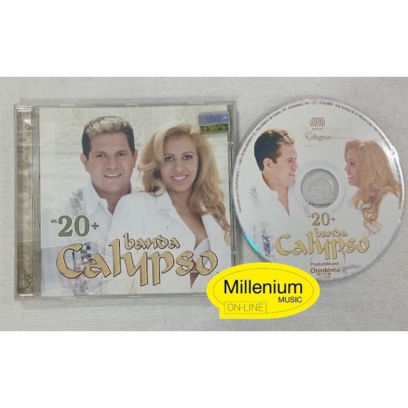 CD Banda Calypso   As 20 + - 2006  Original Gravadora Colecionador Ótimo Estado