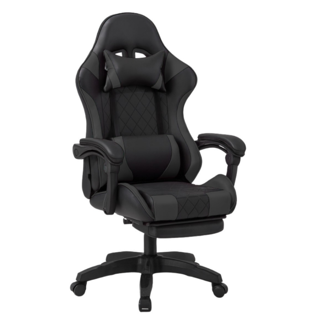Cadeira Gamer Preta Escritorio Ergonomica Giratoria Top Gamers Preta
