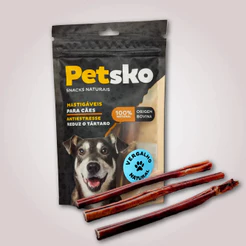Petisco PetSko Capa Vergalho Natural 5 UND