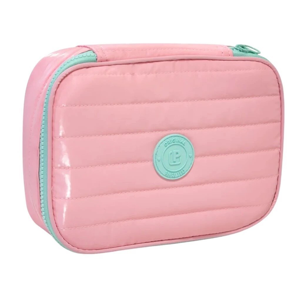 Estojo Box Organizador Puffer C/ Compartimento em Oferta na Shopee