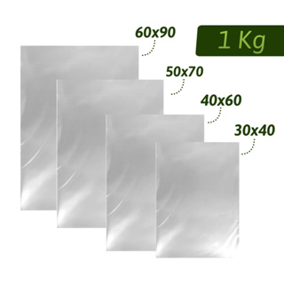 Kit Saco Transparente para Embalagem Resistente Super Reforçado 30x40 40x60 50x70 60x90 Pacotes 1kg em Oferta na Shopee