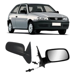 Retrovisor Gol G3 G4 99 ao 14 C/Controle 2 Portas Unidade ou Par