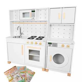 Kit Cozinha Infantil e Máquina de Lavar Infantil em Oferta na Shopee