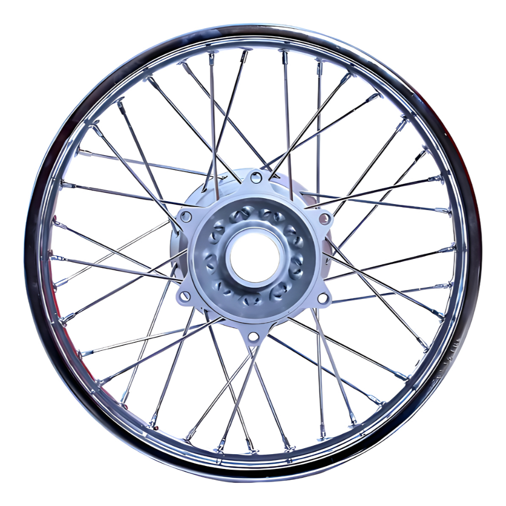 Roda Montada Traseira Xtz 250 Lander 2009 À 2011 Teneré 2012 Cubo Raio 4Mm Aro Ferro Rolamento Fbk