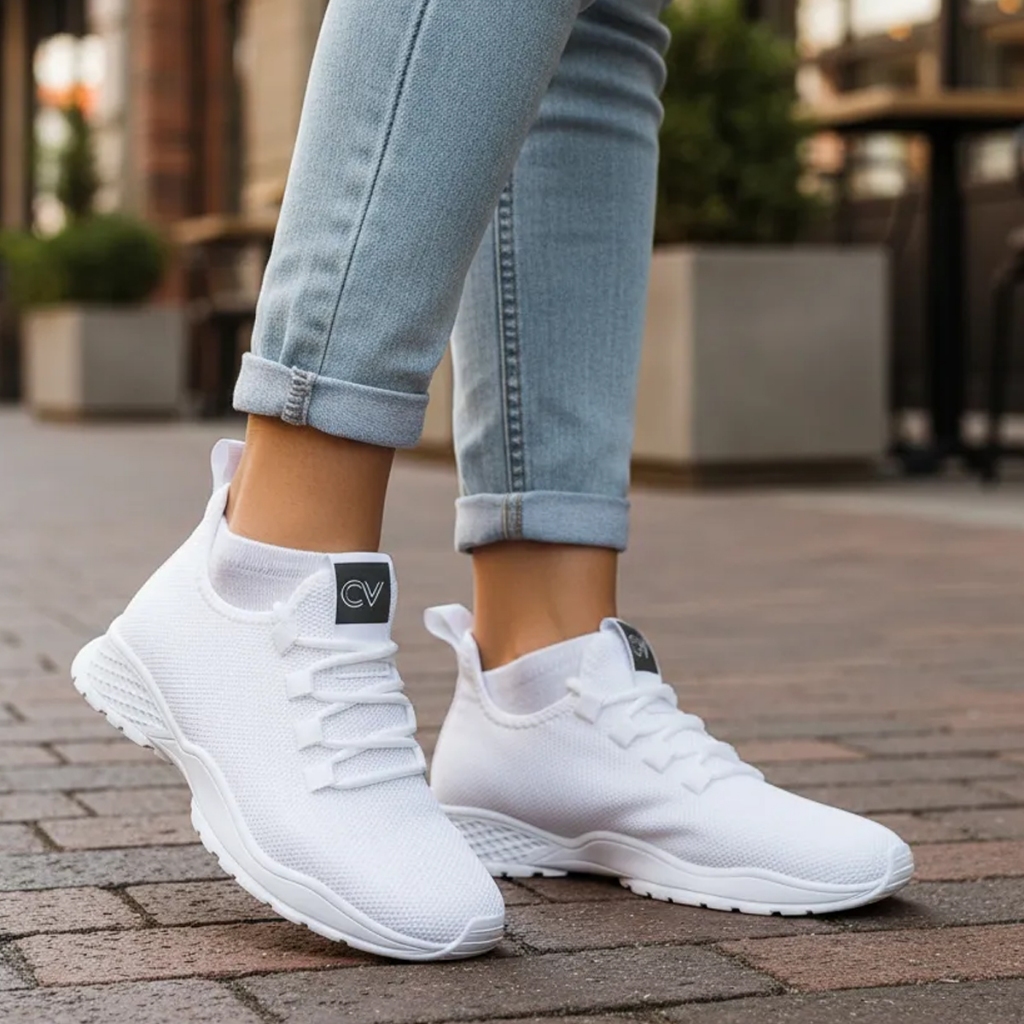 Tênis branco Esportivo Feminino/Masculino fittshoes