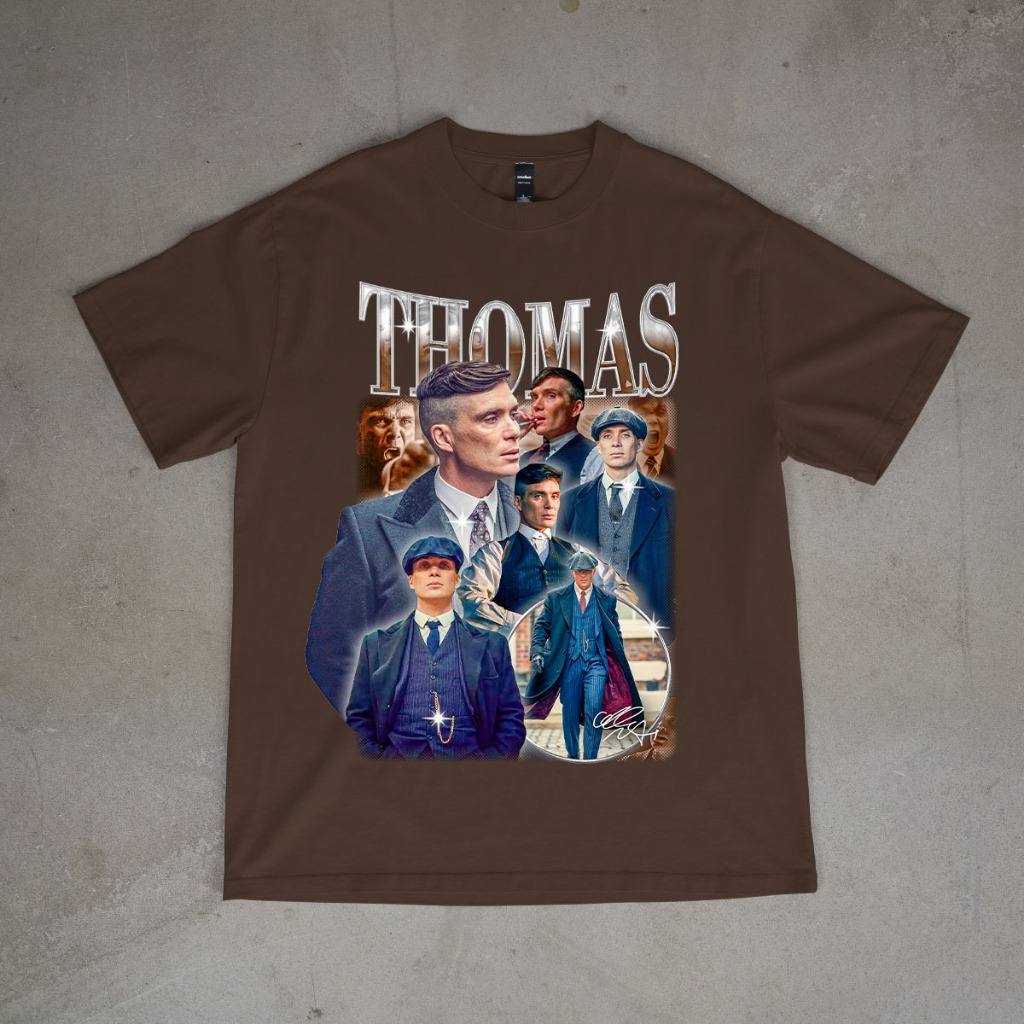 Camiseta Thomas Shelby Seriado Peaky Blinders 100% Algodão Unissex