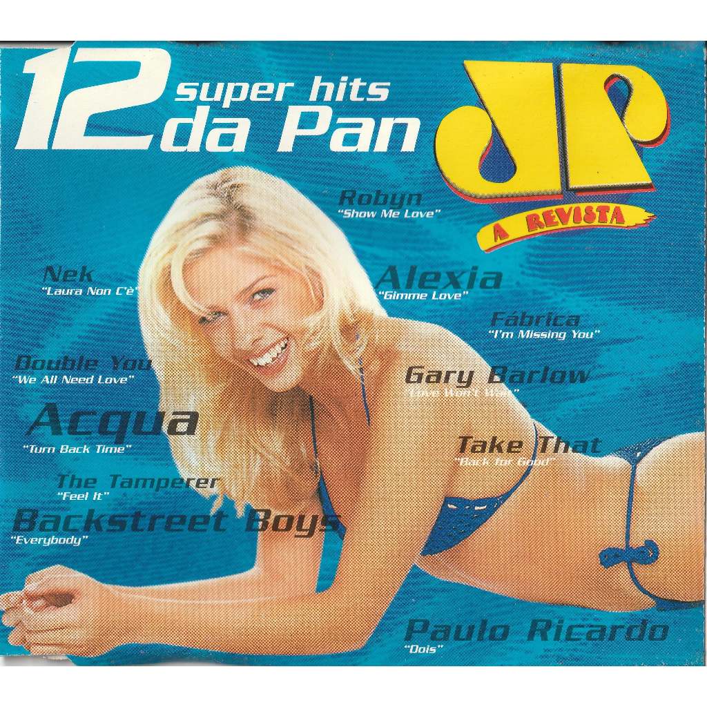 CD Revista Jovem Pan Especial 2 Primeira Fase Trip Editora 1997 Dance Pop Rock Latin Original