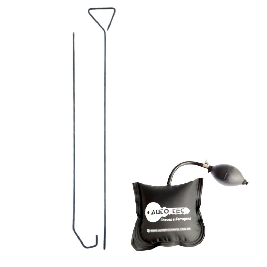 Kit Abertura Carros Cunha Inflável Varão Extensor Chaveiro Profissional Desbloqueio Carro Sem Danos em Oferta na Shopee