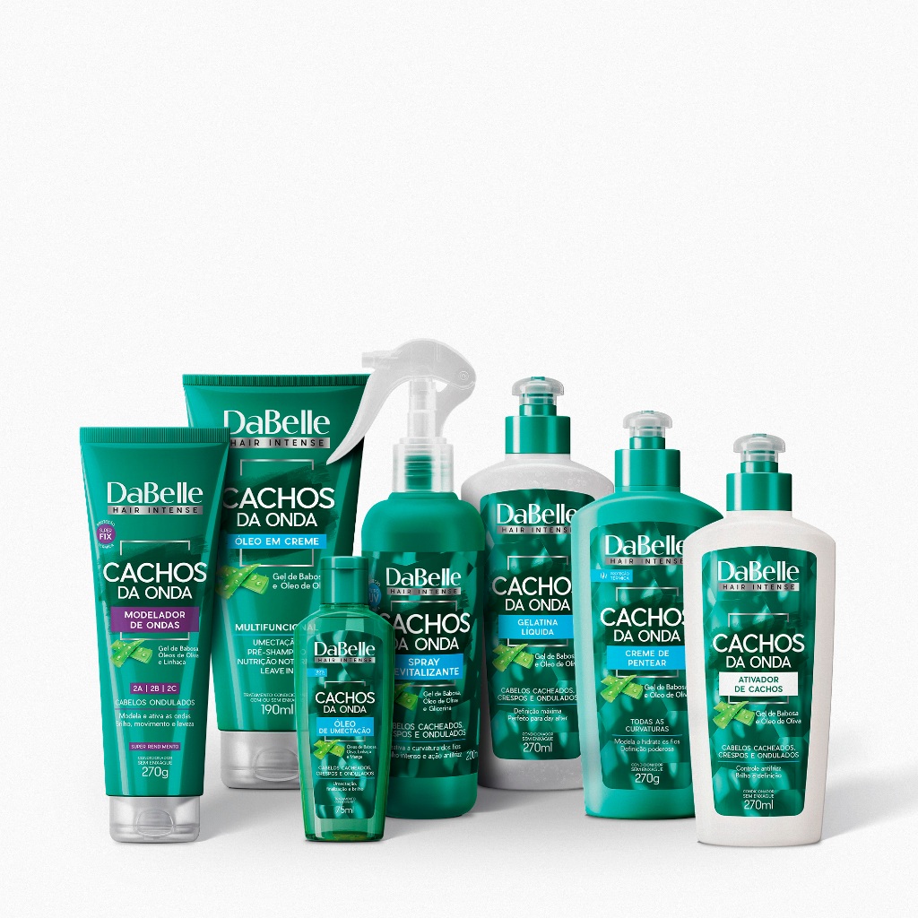 Super Kit DaBelle Finalização Cachos da Onda - Ondas (7 Produtos)