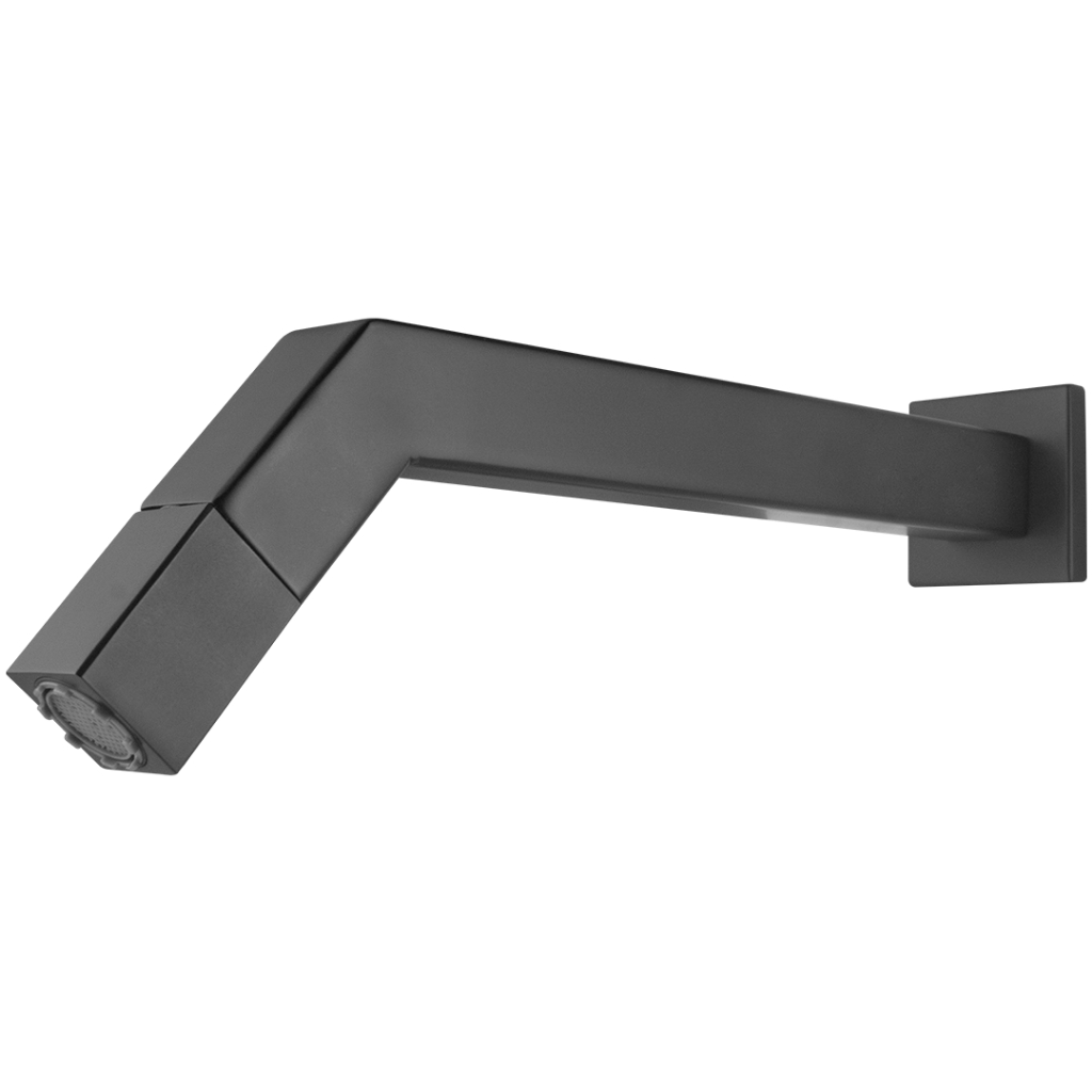 Torneira Banheiro Lavatório Luxo Pia Cuba 1/2 Preto Metal