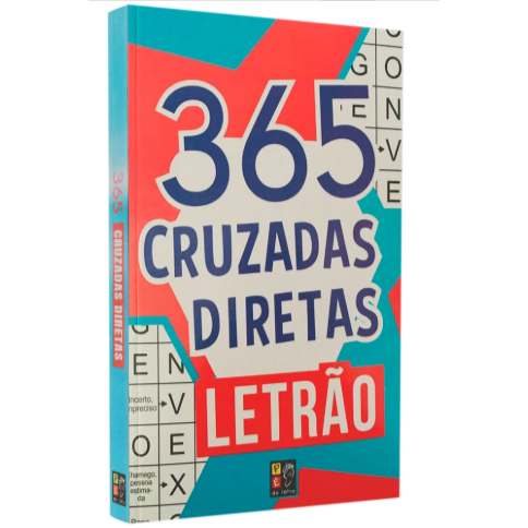 LIVRO 365 CRUZADAS DIRETAS LETRÃO AZUL