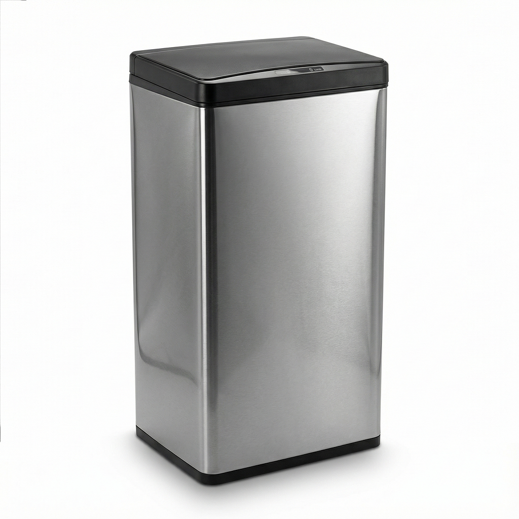 Lixeira Automática Sensor Inteligente 50 Litros Cor Aço Inox Escovado