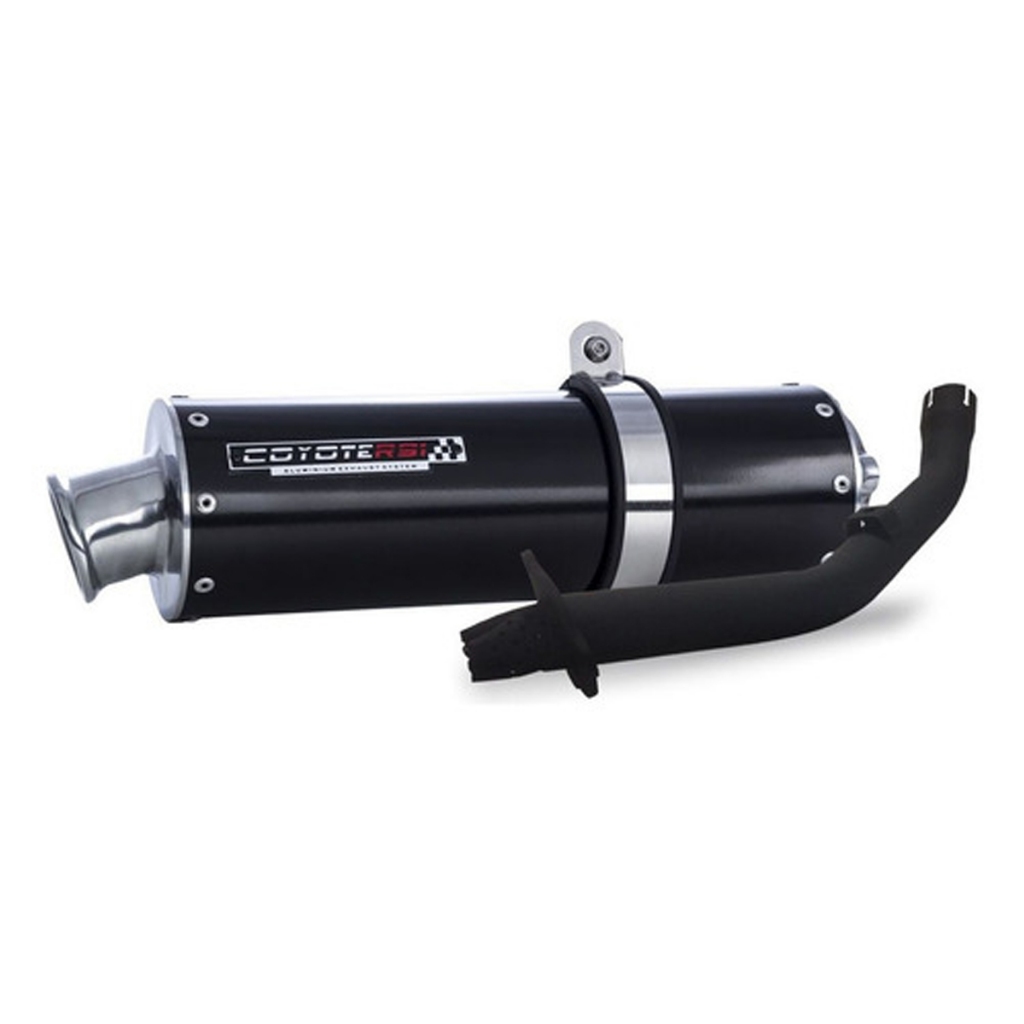 Escape / Ponteira Coyote RS1 Aluminio Redondo - XTZ Lander 250 ano 2007 até 2018 - Yamaha