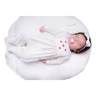 Saída Maternidade Menina Cerejinha Palha 04 peças Roupa de Bebê Menina em Oferta na Shopee