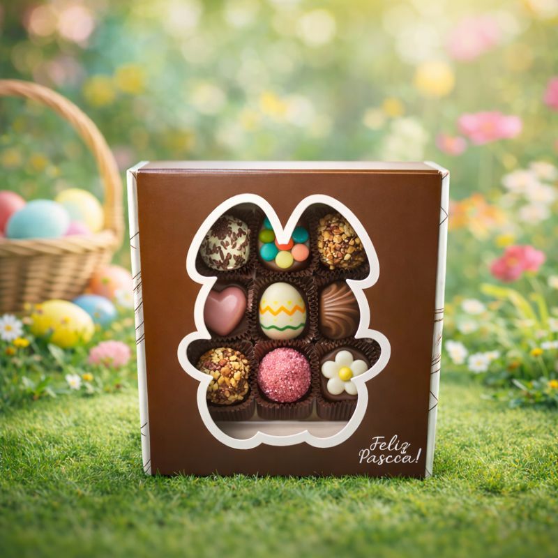 Caixa Practice 9 Doces Coelho Choco C3559 Ideia c/10 un em Oferta na Shopee