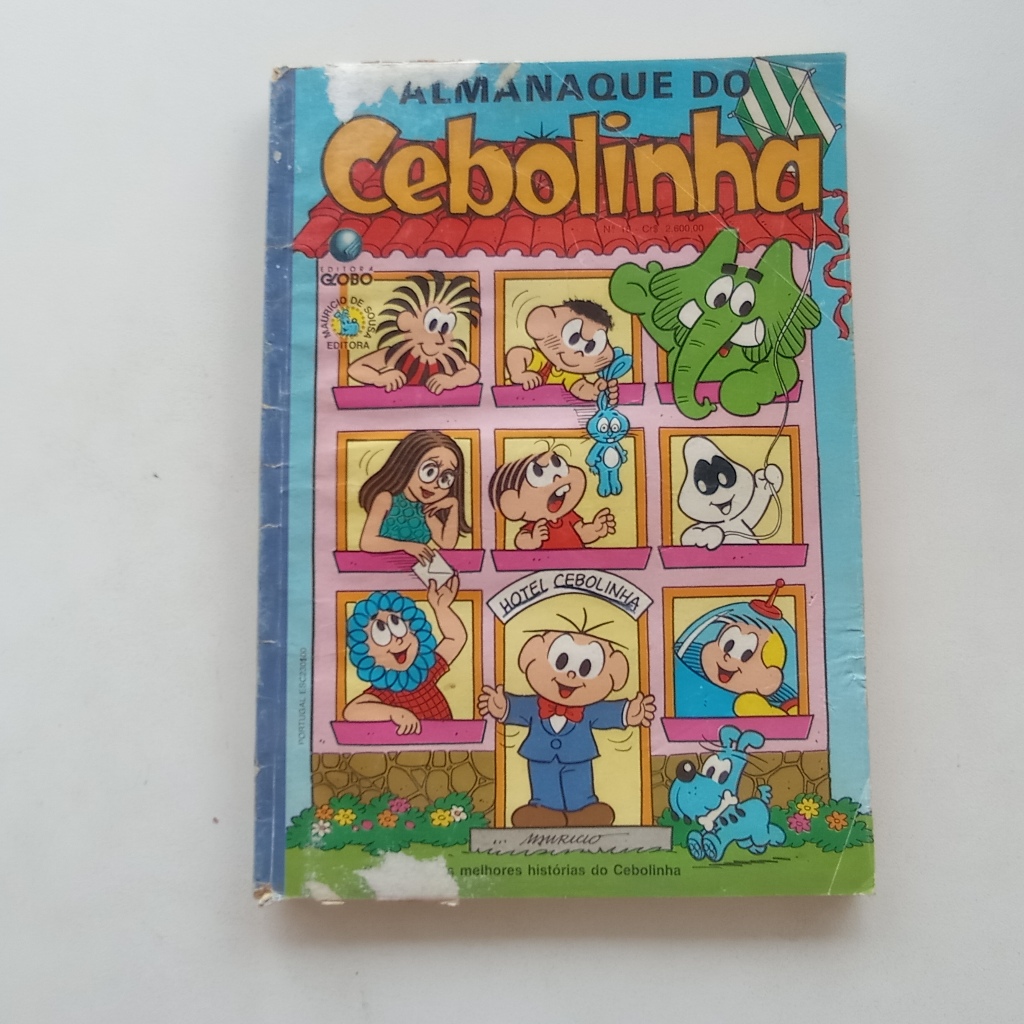 Almanaque do Cebolinha nº 18 - Turma da Mônica - Ed. Globo - 1992