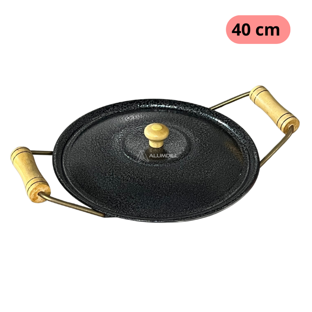 Disco De Arado 40cm Chapa Rasa Bifeira Tacho Frigideira Paellera Paella