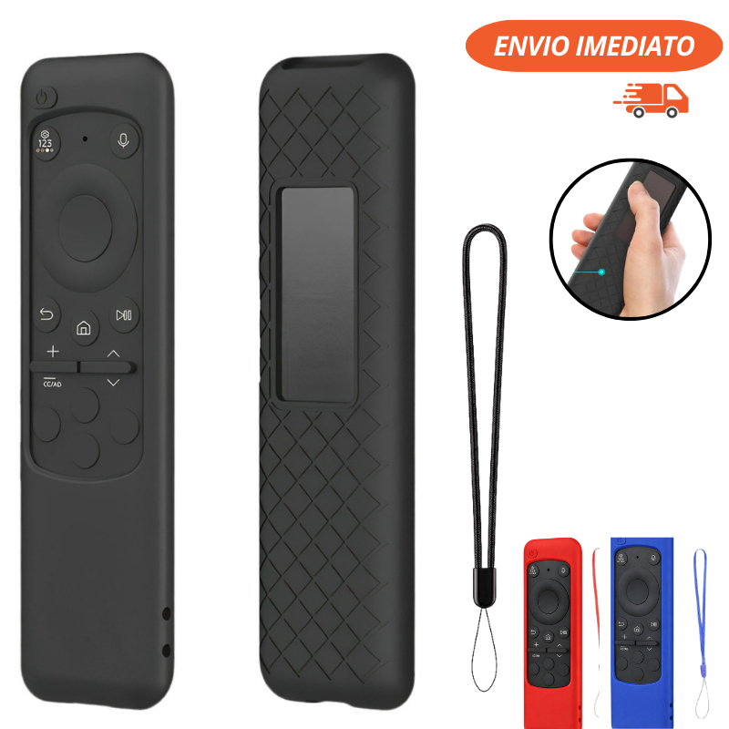 Capa Controle Remoto Para Tv Samsung Silicone Bn59-013 Capinha Smart Solarcell Protetora 4k Qled