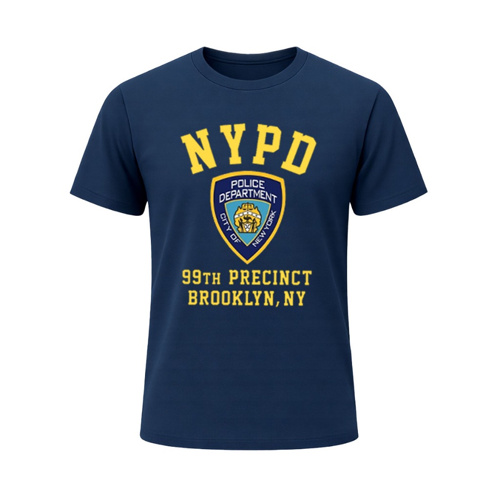 T-shirt Masculina Camiseta Camisa Roupa Casual Leve Confortavel Brooklyn Nine Nine NYPD Série