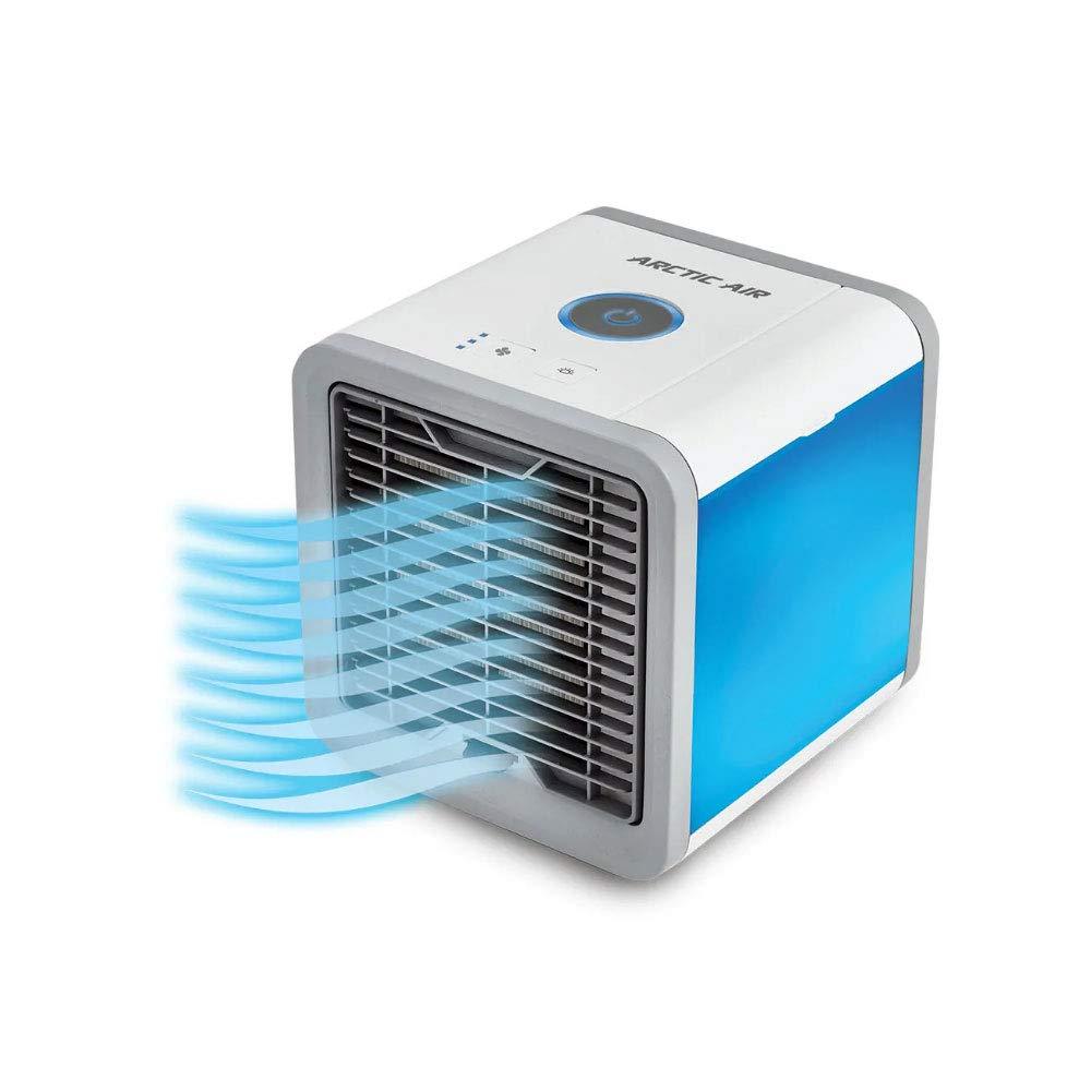 Mini Climatizador ARTIC Umidificador Ventilador Portátil Led Usb