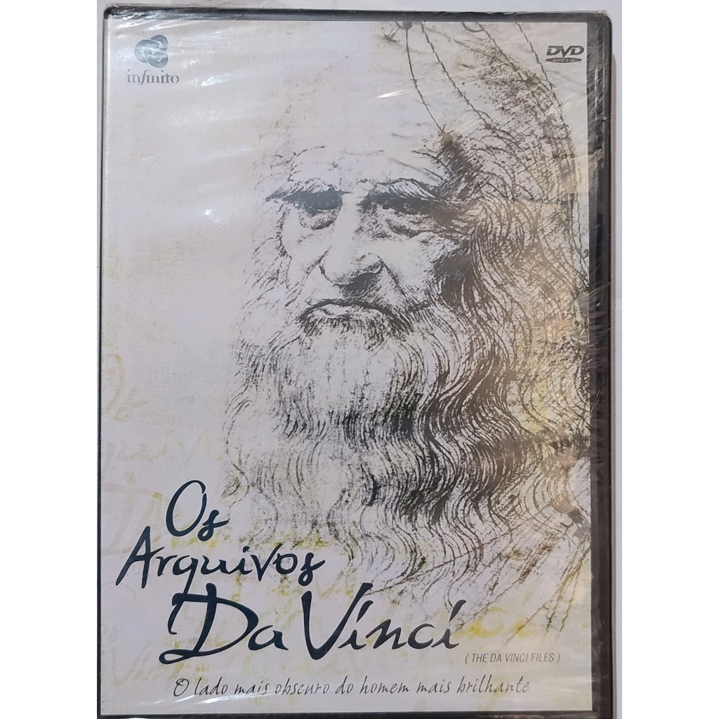 Dvd Leonardo Da Vinci Os Arquivos Da Vinci Lacrado Raro