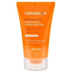 Gel De Limpeza Facial Hidraderm Vitamina C Com 120g