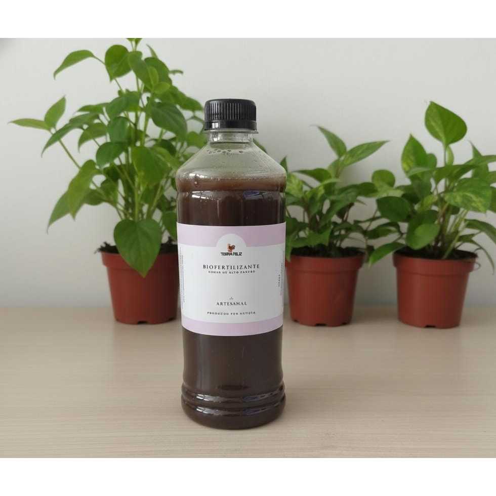 Biofertilizante de Húmus de Minhocas Californianas