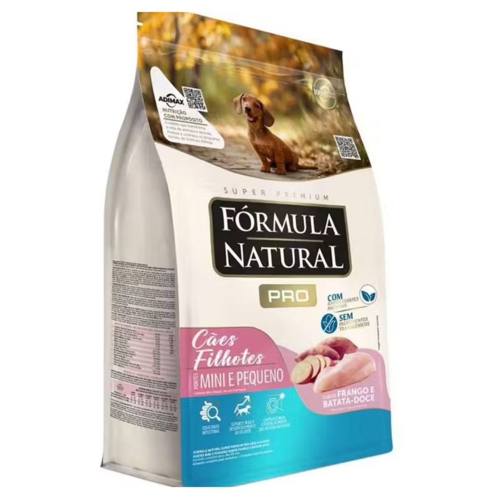 Ração Fórmula Natural Pró Para Cães Filhotes Mini Peq. 2,5kg