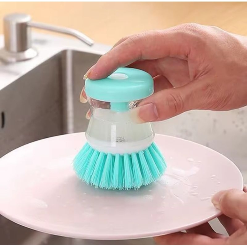 Escova de Limpesa com Dispenser para Louça, Tênis, etc...