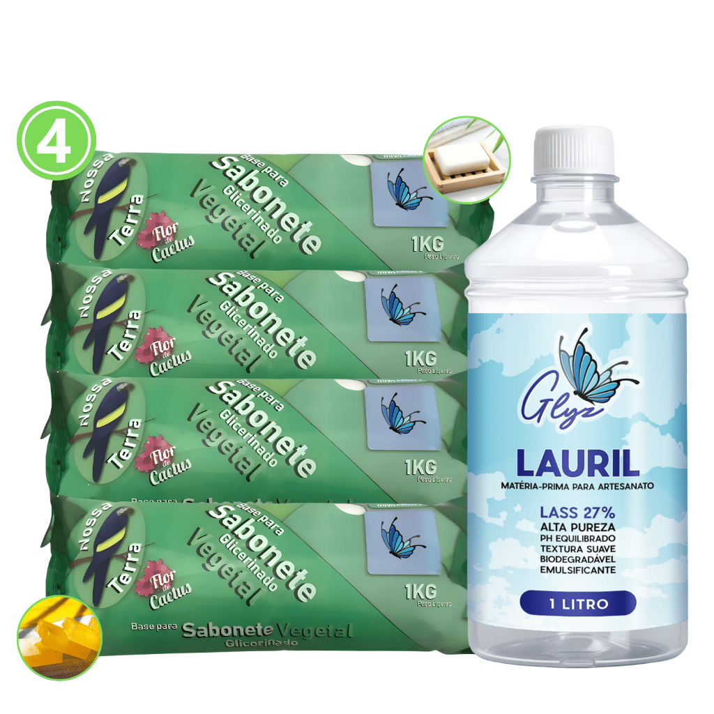 Produção de Higiene Pessoal com Base Glicerinada Vegetal e Lauril Espumante