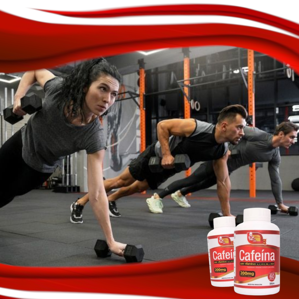 Cafeína Com Vitaminas A,C, B12, B6 e Zinco 200 Mg 60 Cápsulas Suplemento Devakan Energia e foco