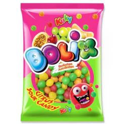 Bolix Balas Azedinha Citrus Sabores Sortidas 500g Kuky