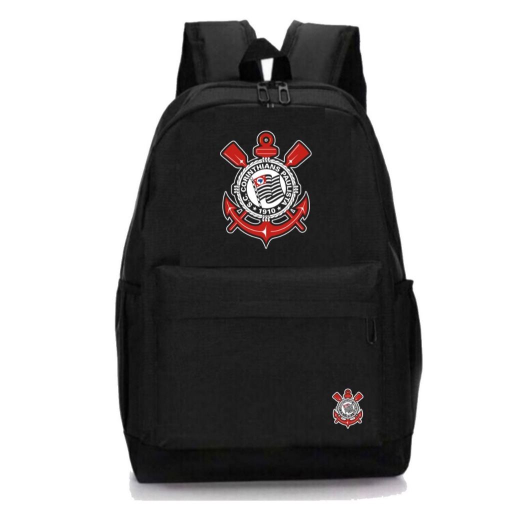 Mochila Esporte Times Escolar Resistente Bem Espaçosa Faculdade Trabalho Viagem