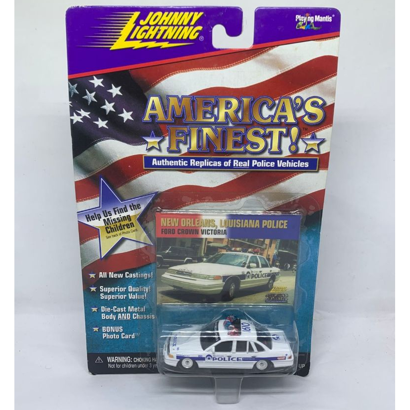 Johnny Lightning Blister America's Finest Honolulu Police Chevy Caprice - L120