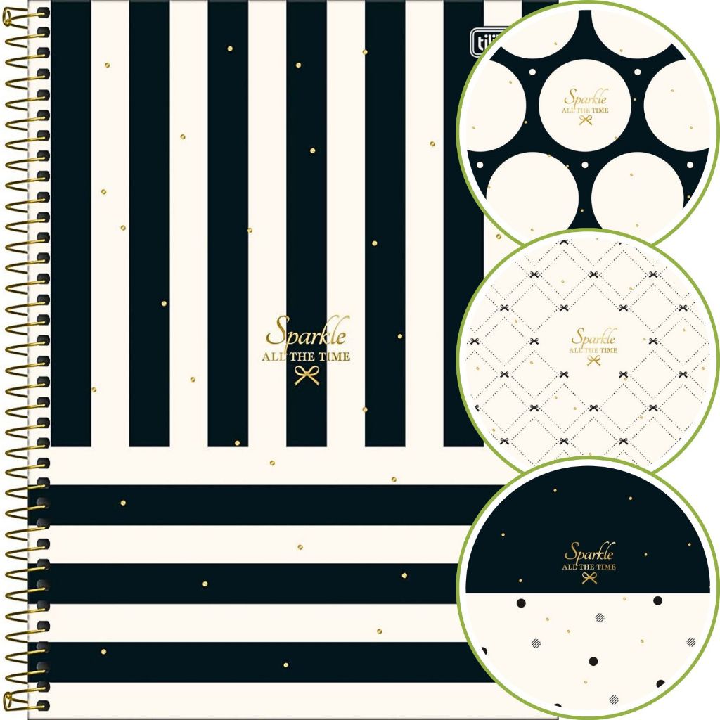 Caderno Universitário Espiral Capa Dura10 Matérias West Village 160 Folhas Tilibras em Oferta na Shopee