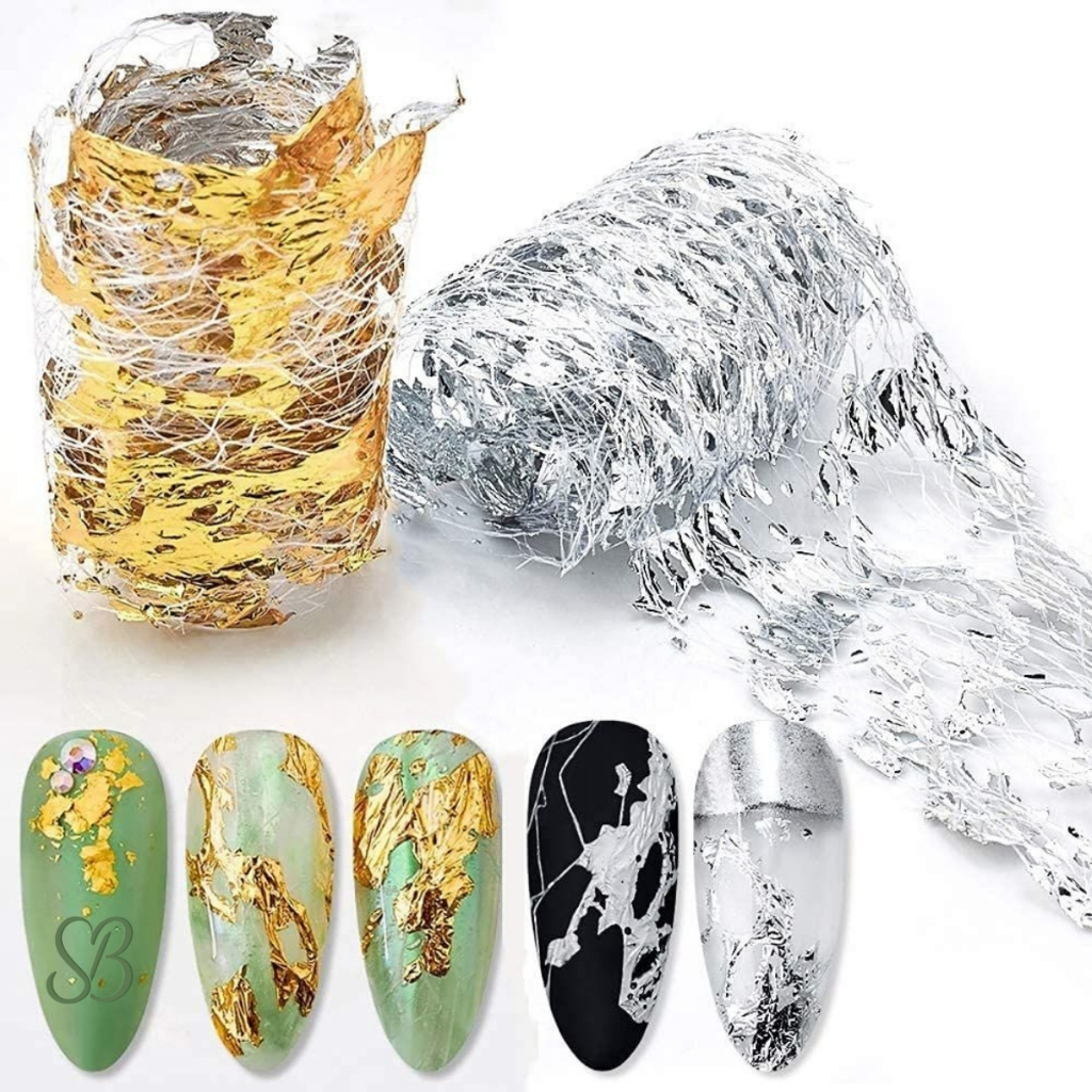 Foil Malha 3D Alumínio Decorativo para Unhas Nail Art