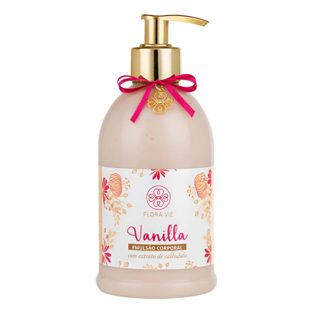 Emulsão Hidratante Corporal Vanilla 380ml - Flora Vie