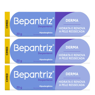 Kit Bepantriz Derma Creme 20g 3 Unidades em Oferta na Shopee