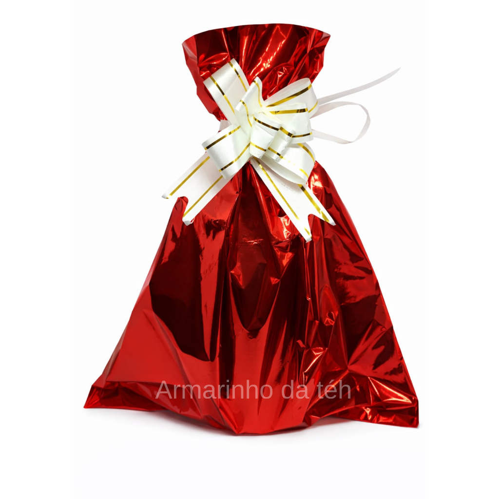 Kit Com 5 Ou 10 Unidades De Saco De Presente/Embalagem Ou Laços 25CM X 36CM em Oferta na Shopee
