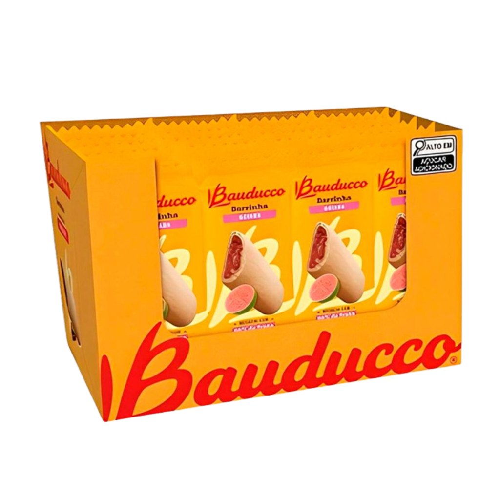 Barrinha Maxi Goiabinha Display C/20 Unidades Bauducco em Oferta na Shopee