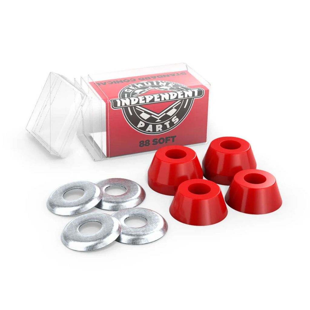 Amortecedores De Trucks Para Skate Independent 88 Soft Conical