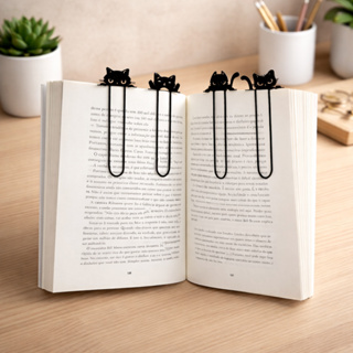 Marcadores de página, livro, revista, caderno - personalizado para leitura - Gato, presente criativo em Oferta na Shopee