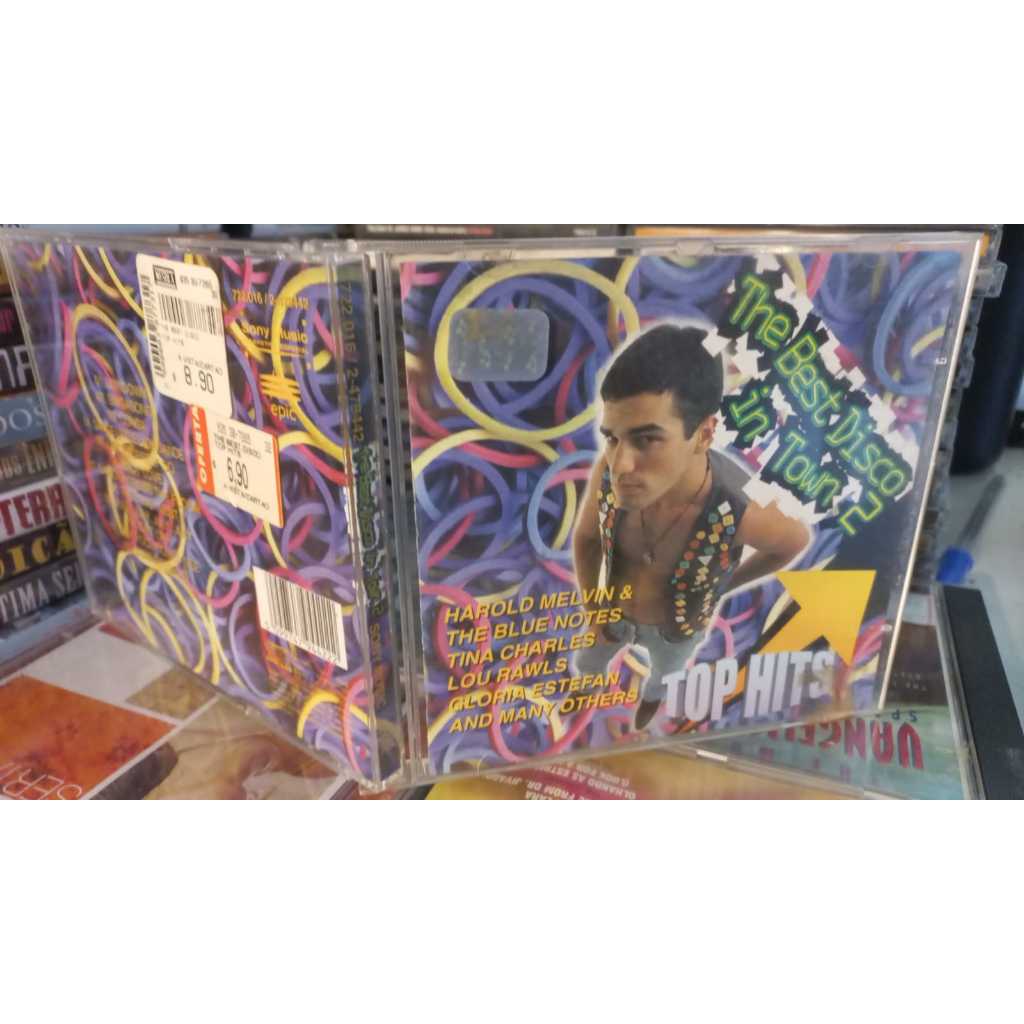 Cd Top Hits - The Best Disco In Town 2 -Harold melvin the blue notes tina charles lou rawls many others estefan