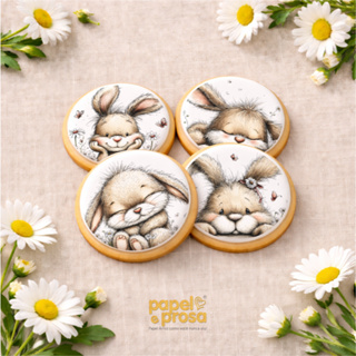 Papel Arroz Páscoa Oiee - Folha A4 - 20 imagens 5cm - Bolacha/Biscoito #Papel e Prosa em Oferta na Shopee