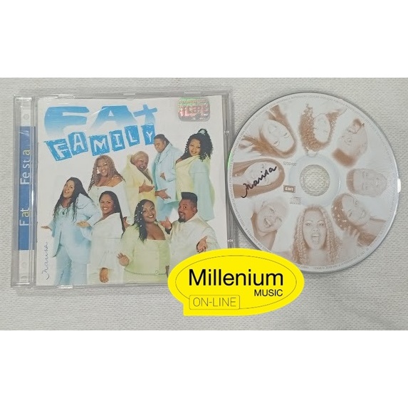CD Fat Family  Fat Festa 1999 Original Gravadora Colecionador Ótimo Estado