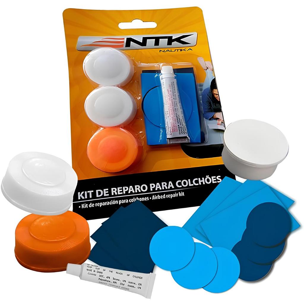 Kit Reparo Colchão Inflavél Remendo Cola Atacado Revenda