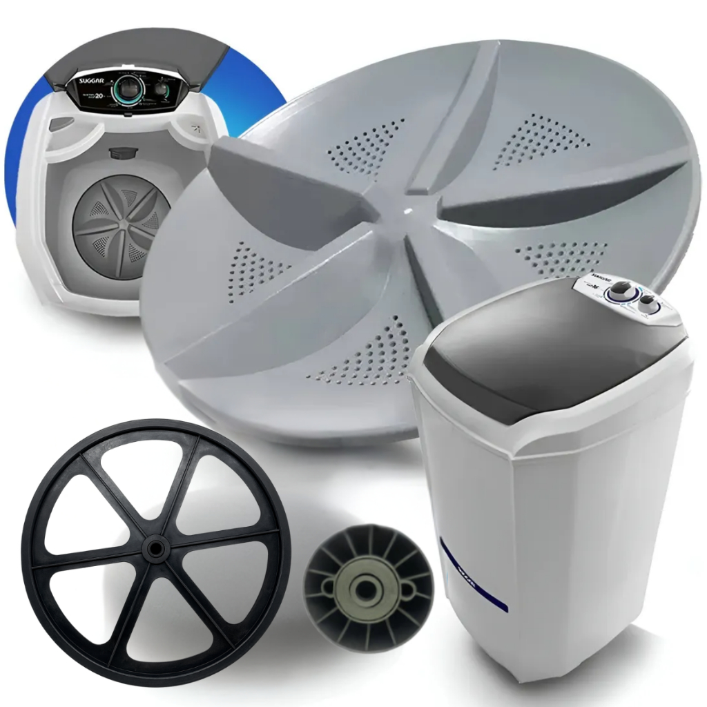 Agitador Suggar Lavamax ECO Lavamatic 10, 12, 13, 15 e 16 kg Com Cubo
