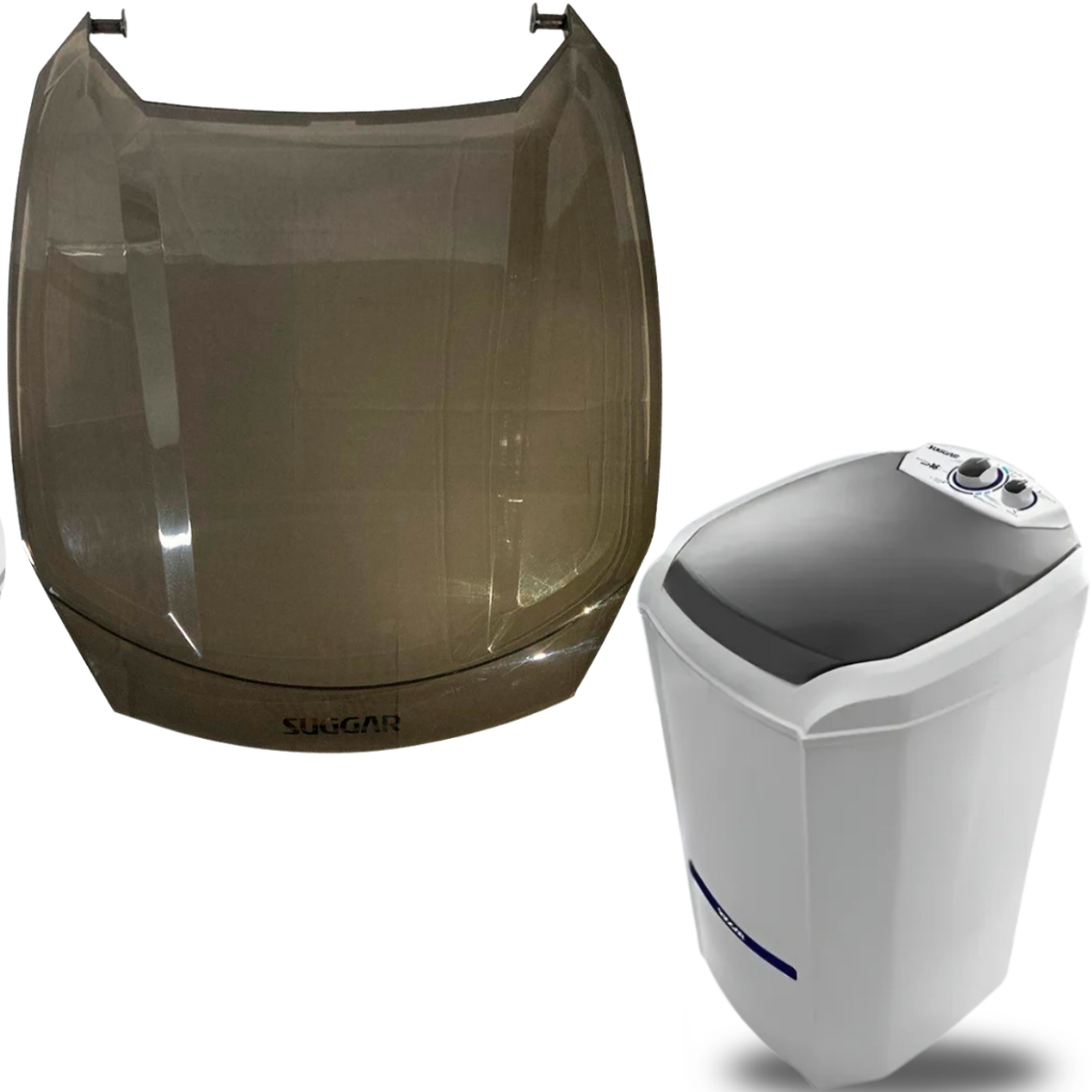 Tampa Tanquinho Suggar Nova Lavamax Eco 10 Kg Fumê Original em Oferta na Shopee